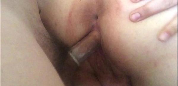  Please stop you going to deep! girl fucked so hard his head goes thru her cervix causing her uncomfortable pain